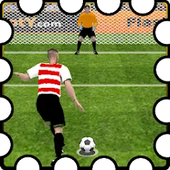 Скачать взлом Penalty Shooters Football Game [МОД Unlocked] на Андроид