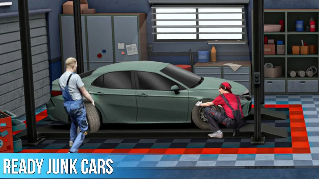 Used Car Dealers Job Simulator  [МОД Бесконечные деньги] Screenshot 1