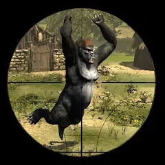 Скачать взлом Gorilla Hunter: Hunting games (Горилла Хантер)  [МОД Много денег] на Андроид