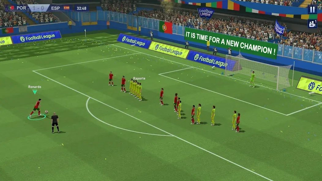 Football League 2024 (Футбольная Лига 2023)  [МОД Unlimited Money] Screenshot 4