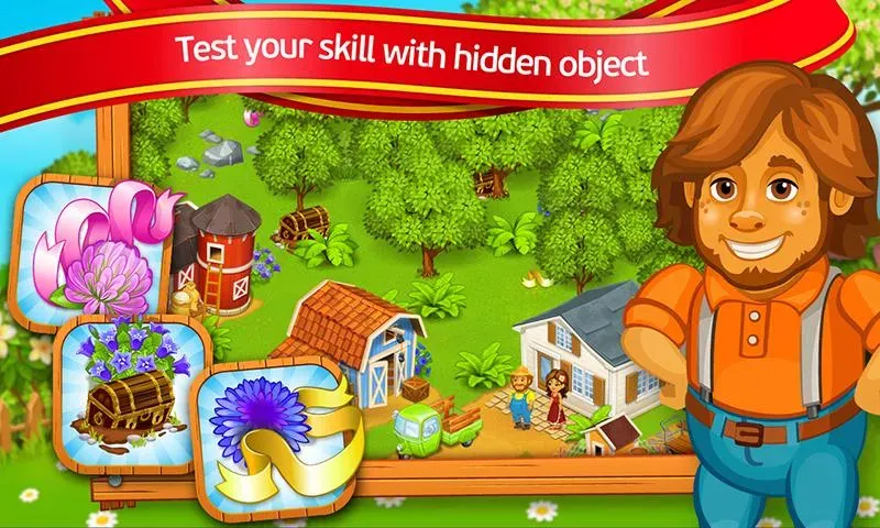 Farm Town: Cartoon Story  [МОД Бесконечные деньги] Screenshot 2