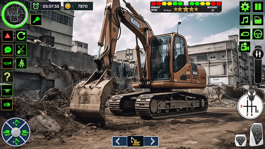 Real Road Construction Games (Реал Роад Конструкшн Геймс)  [МОД Unlimited Money] Screenshot 2