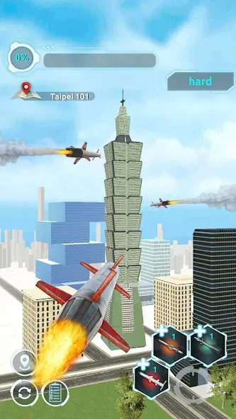 City Demolish: Rocket Smash! (Сити Демолиш)  [МОД Menu] Screenshot 2