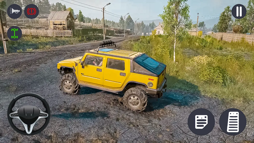 4x4 Jeep Offroad Car Driving (Джип Оффроуд Автомобиль Вождения)  [МОД Бесконечные монеты] Screenshot 5