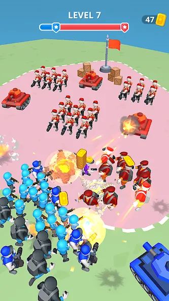 Army War Camp—Battle Game  [МОД Menu] Screenshot 5