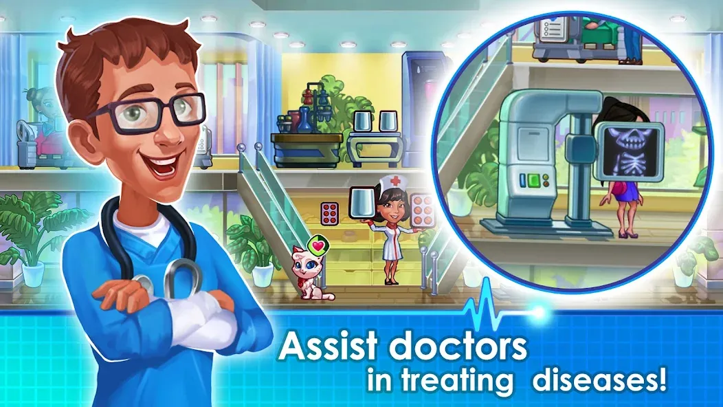 Doctor Dash ASMR Hospital (Клиника Дэш Безумный Госпиталь)  [МОД Бесконечные монеты] Screenshot 4