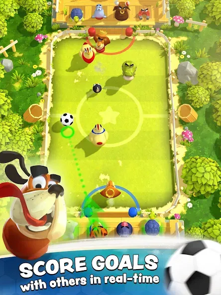 Rumble Stars Football (Рамбл Старс)  [МОД Все открыто] Screenshot 1