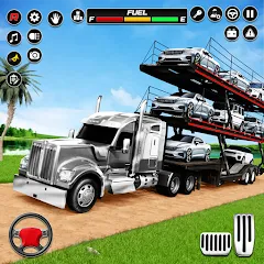 Скачать взлом Car Transporter 3d:Truck Games [МОД Menu] на Андроид