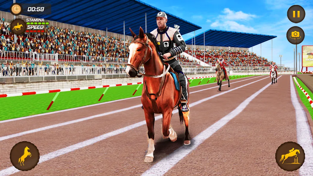 Horse Racing Game: Horse Games  [МОД Unlimited Money] Screenshot 3