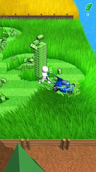 Stone Grass: Mowing Simulator (Стоун Грасс)  [МОД Много денег] Screenshot 2