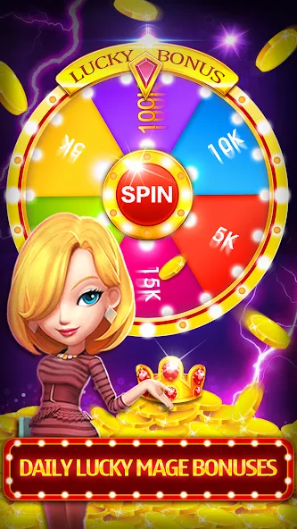 Slots (Слоты)  [МОД Много монет] Screenshot 1