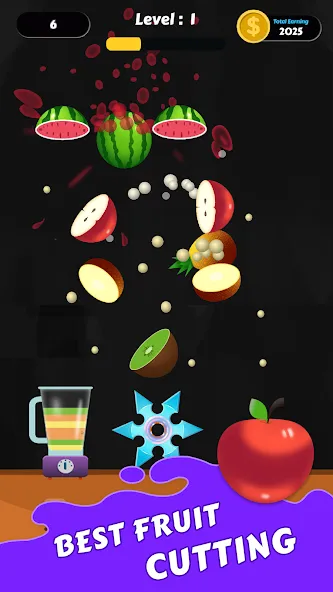 Fruit Cut Master - Crazy Slash (Фрут Кат Мастер)  [МОД Unlimited Money] Screenshot 3