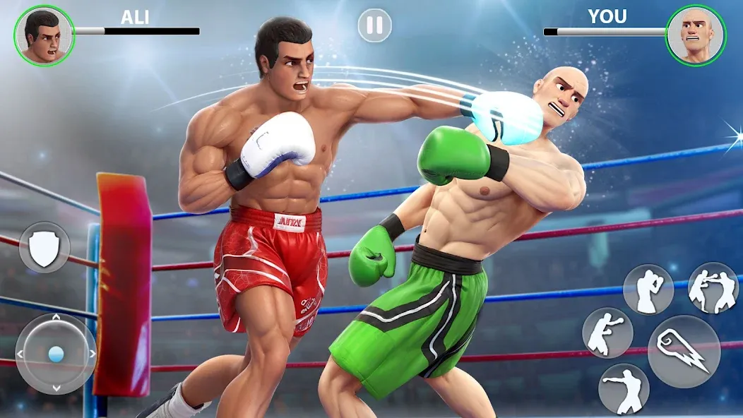 Kick Boxing Games: Fight Game  [МОД Mega Pack] Screenshot 2