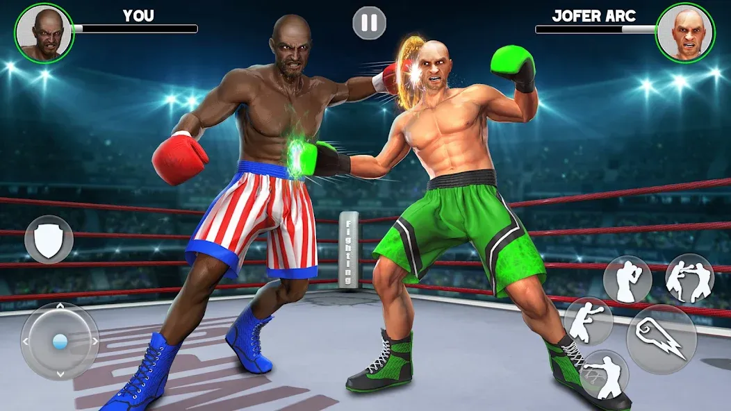 Kick Boxing Games: Fight Game  [МОД Mega Pack] Screenshot 4