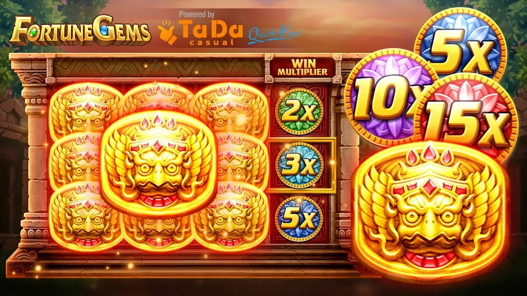 Slot Fortune Gems-TaDa Games (Слот Форчун Гемс)  [МОД Menu] Screenshot 1