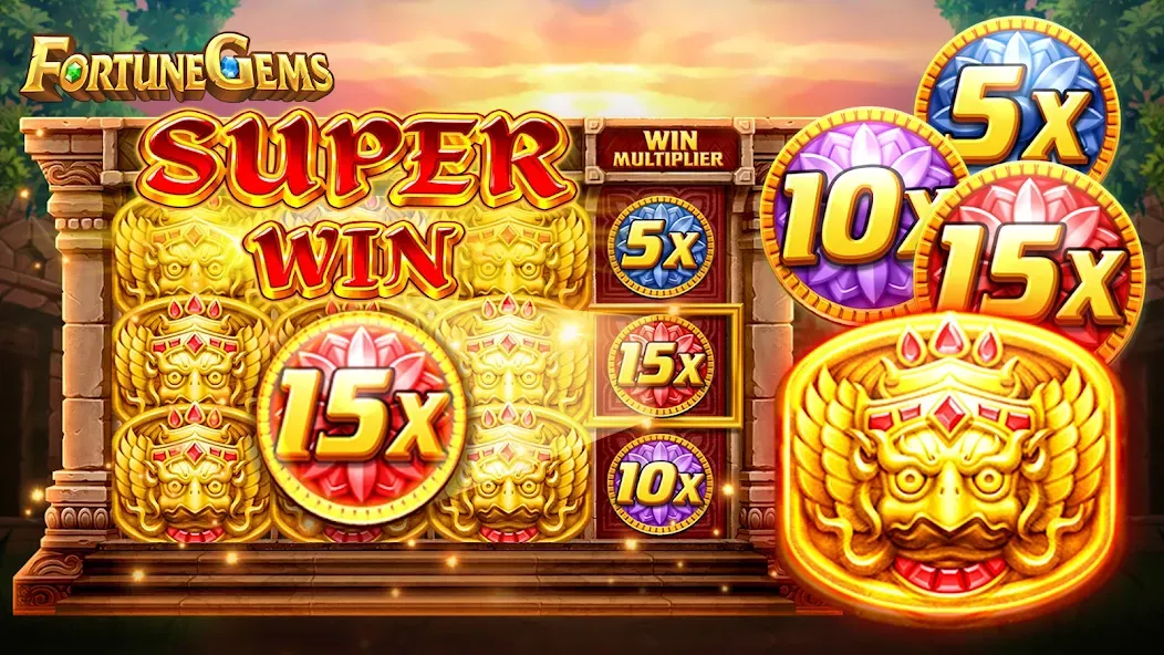 Slot Fortune Gems-TaDa Games (Слот Форчун Гемс)  [МОД Menu] Screenshot 2