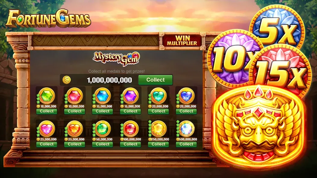 Slot Fortune Gems-TaDa Games (Слот Форчун Гемс)  [МОД Menu] Screenshot 5