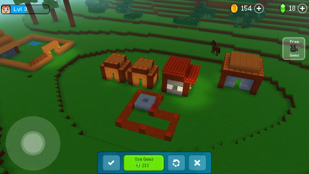 Block Craft 3D：Building Game  [МОД Mega Pack] Screenshot 5