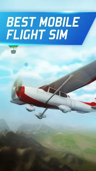 Flight Pilot: 3D Simulator  [МОД Menu] Screenshot 2