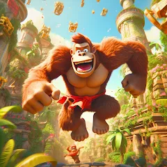 Скачать взлом Monkey jungle run kong gorilla  [МОД Бесконечные деньги] на Андроид