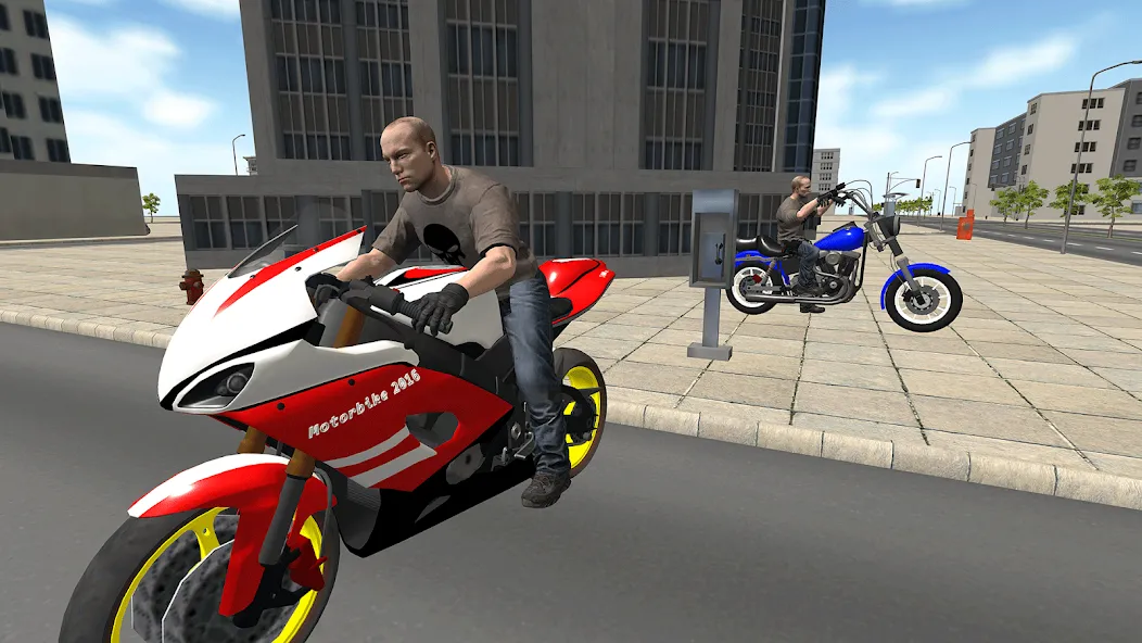 Bike Driving: Police Chase  [МОД Menu] Screenshot 4