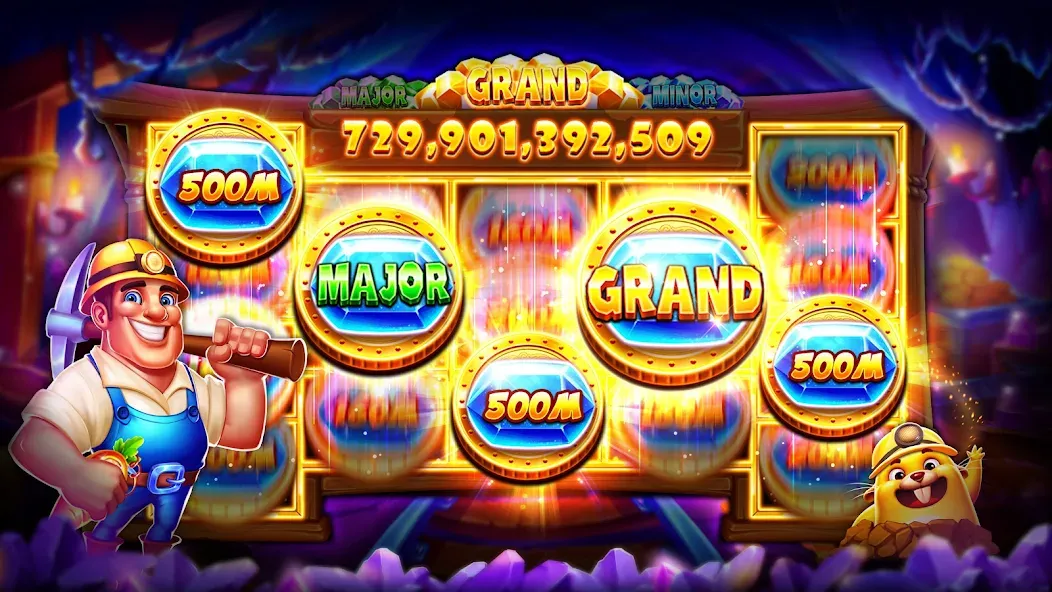 Jackpot Wins - Slots Casino (Джекпот Винс)  [МОД Бесконечные деньги] Screenshot 2