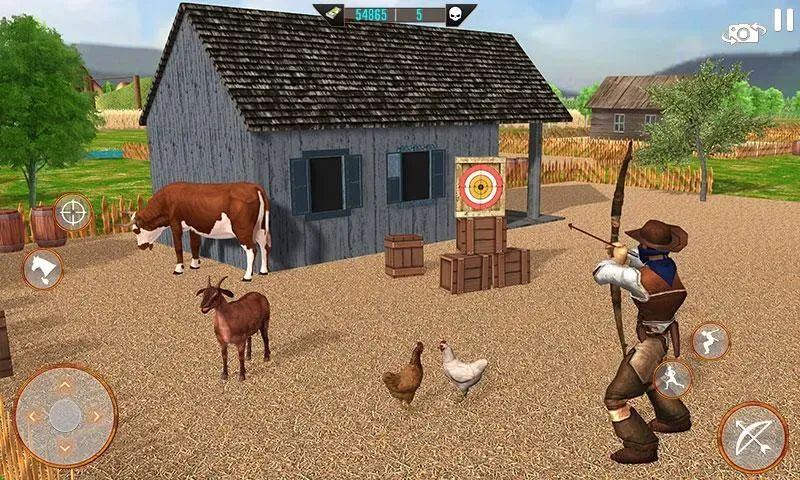 West Cowboy Shooting Games 3D  [МОД Unlocked] Screenshot 5