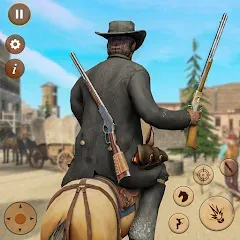 Скачать взлом West Cowboy Shooting Games 3D [МОД Unlocked] на Андроид