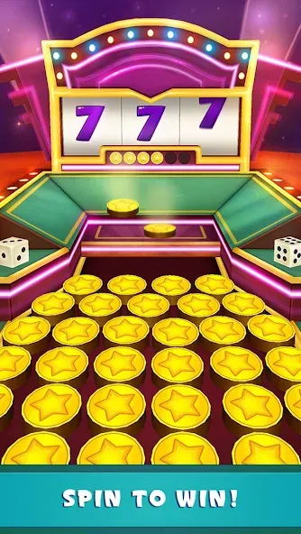 Coin Dozer: Casino (Коин Дозер)  [МОД Много монет] Screenshot 3