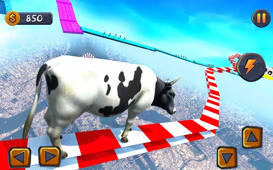 Epic Cow Ramp Rush Run Game  [МОД Unlocked] Screenshot 3