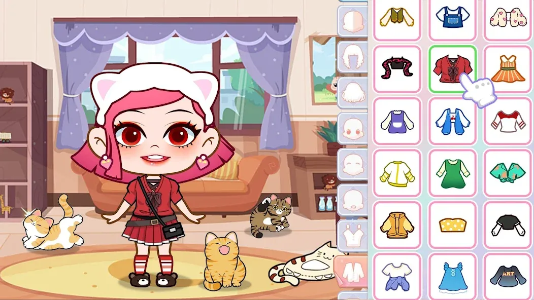 Doll Dress Up - Makeup Games  [МОД Много денег] Screenshot 5