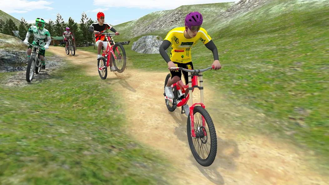 BMX Rider: Cycle Race Game  [МОД Unlocked] Screenshot 3