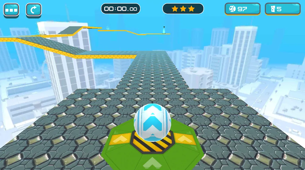 Gyro Ball 3D (Джайро Болл 3Д)  [МОД Бесконечные деньги] Screenshot 1