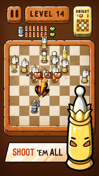 Bullet Chess: Board Shootout (Бюллет чесс)  [МОД Бесконечные деньги] Screenshot 5