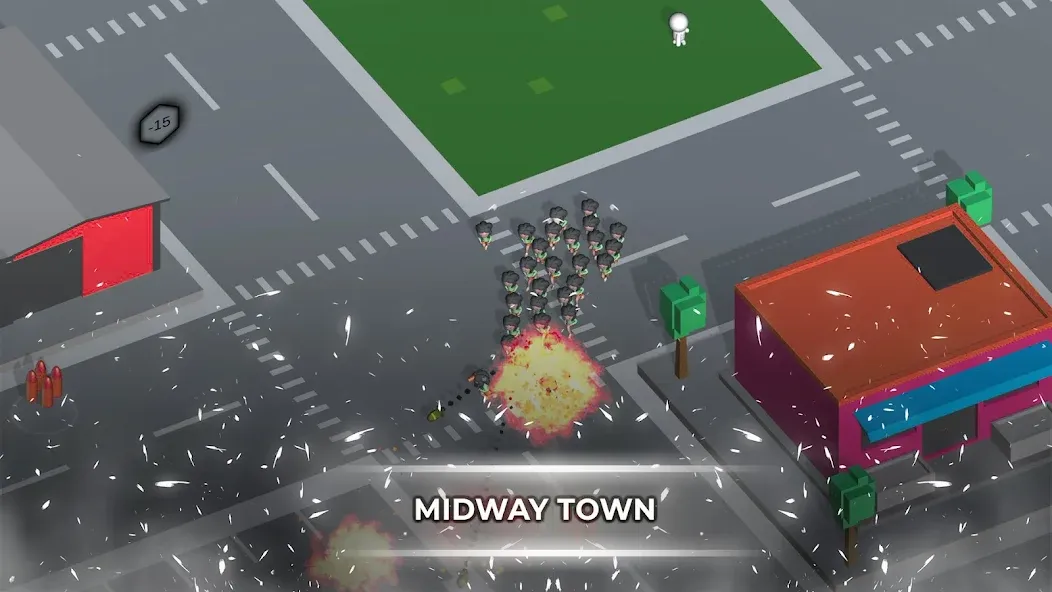 Crowd War - Action Game (Крауд Вар)  [МОД Unlocked] Screenshot 3