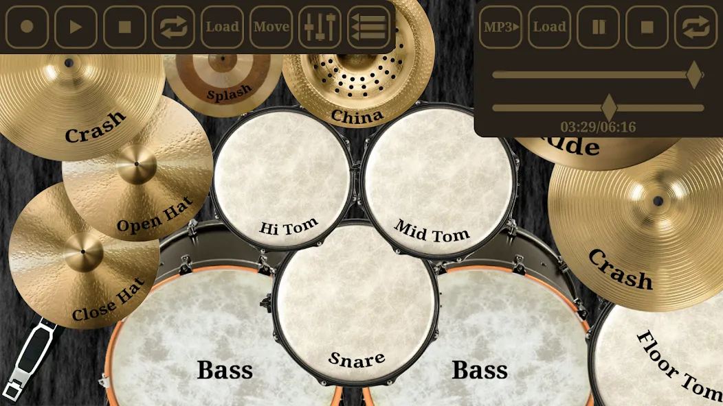 Drum kit (Drums) free  [МОД Mega Pack] Screenshot 3