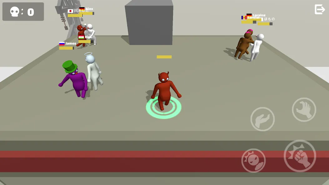 Noodleman.io 2 - Fight Party  [МОД Все открыто] Screenshot 2