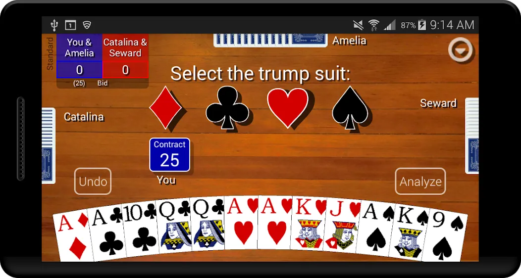 Pinochle Classic (Пиночл Классик)  [МОД Много денег] Screenshot 4