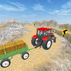 Скачать взлом Tractor Driver 3D Farming Sim (Тракторист 3D Симулятор Фермерства)  [МОД Unlocked] на Андроид