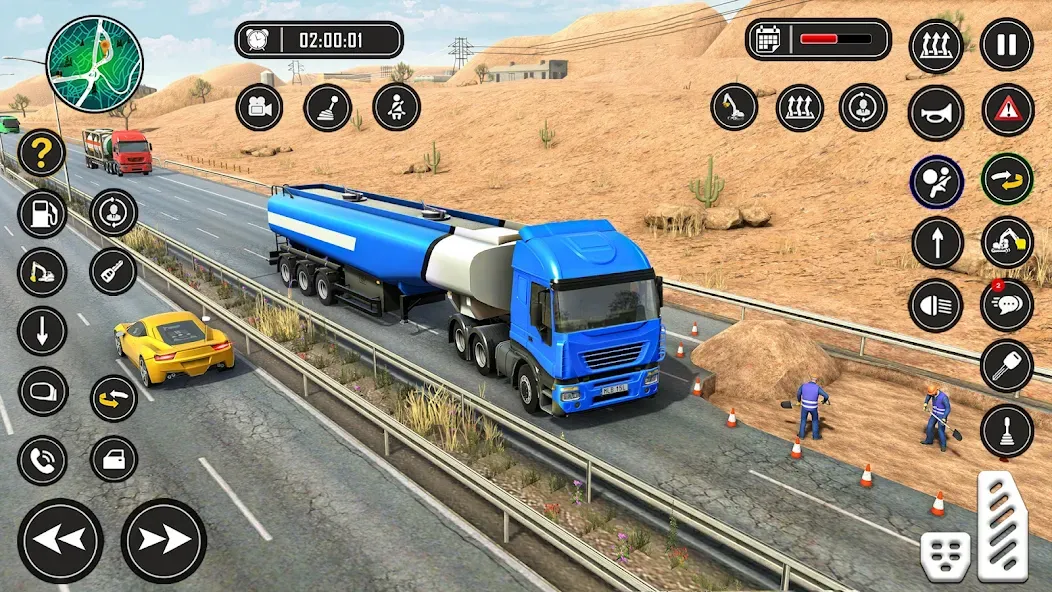 Truck Simulator - Truck Games (Трак Симулятор)  [МОД Menu] Screenshot 5