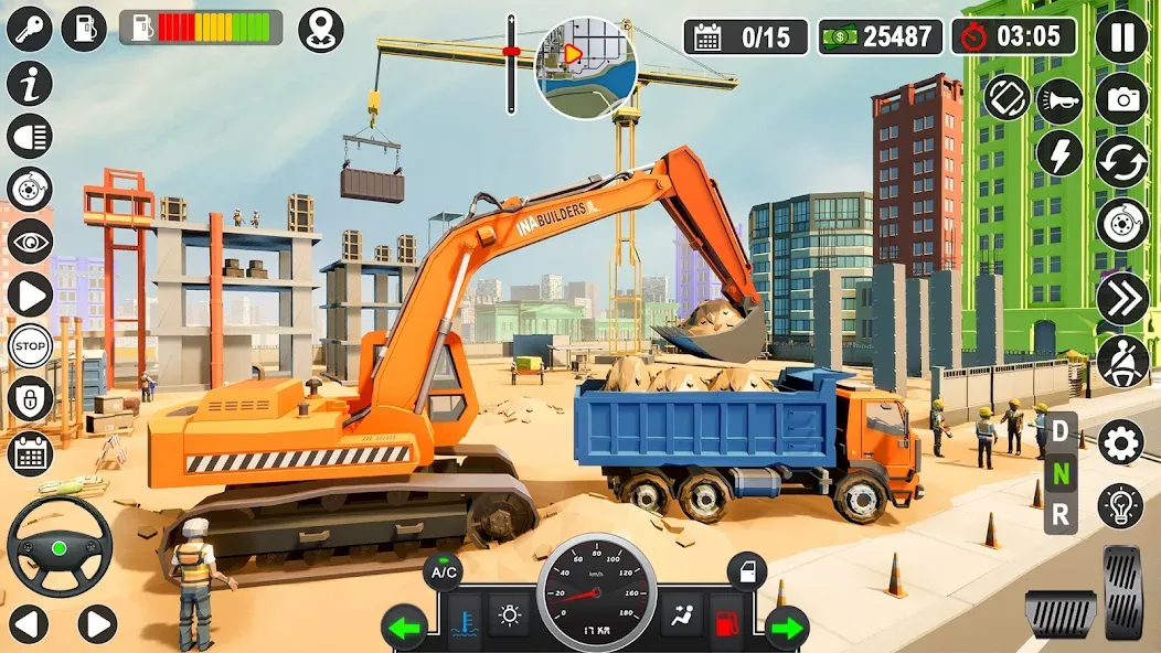 Construction Games Simulator  [МОД Бесконечные деньги] Screenshot 5