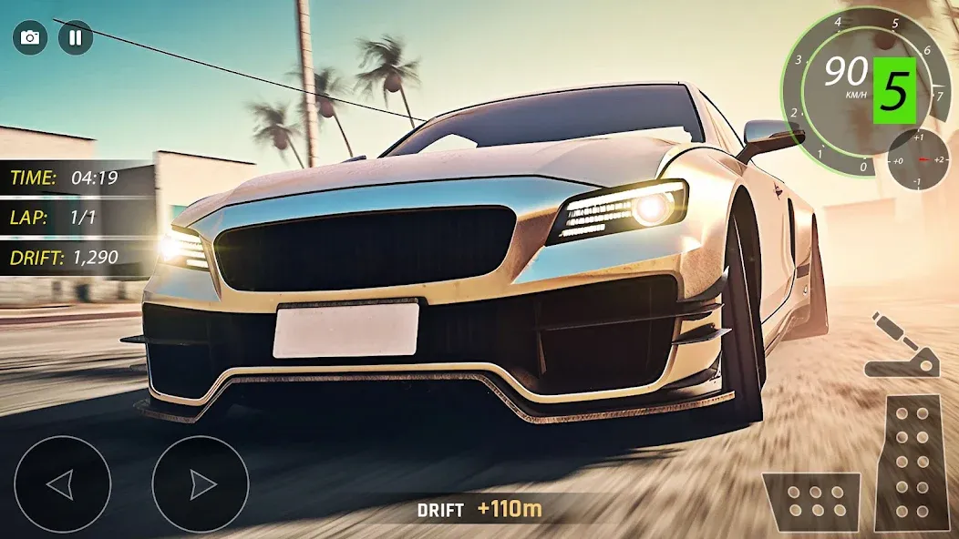 Highway Drifting Racing Games  [МОД Mega Pack] Screenshot 2