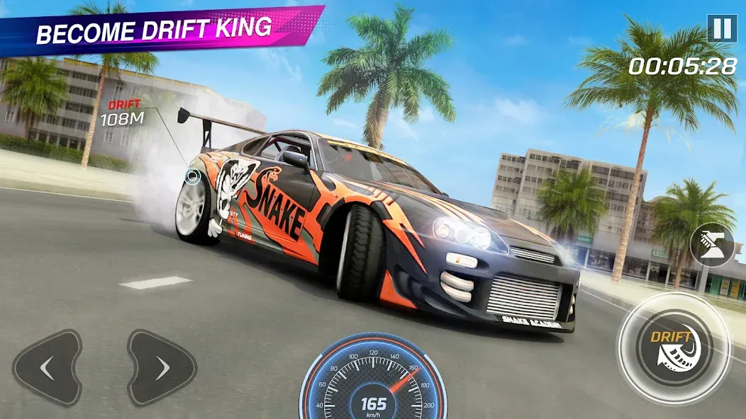 Extreme Car Driving: Car Drift  [МОД Unlimited Money] Screenshot 5