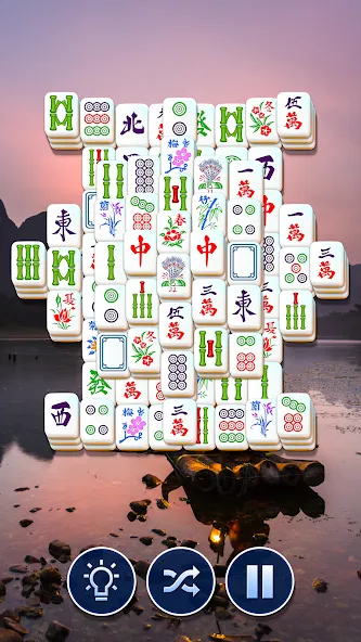 Mahjong Club - Solitaire Game  [МОД Unlocked] Screenshot 2