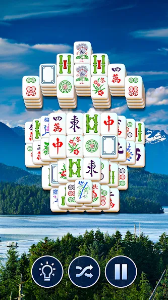 Mahjong Club - Solitaire Game  [МОД Unlocked] Screenshot 3