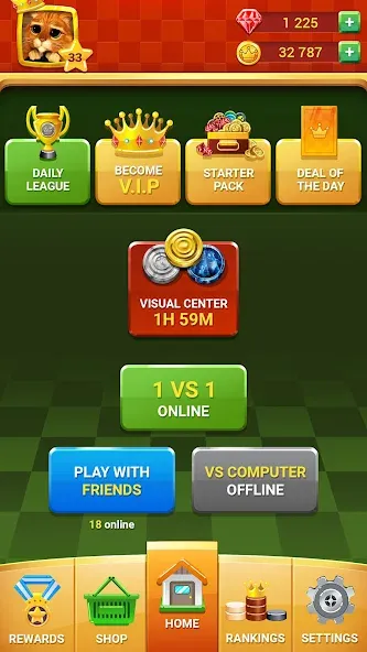 Checkers - Online & Offline  [МОД Mega Pack] Screenshot 2