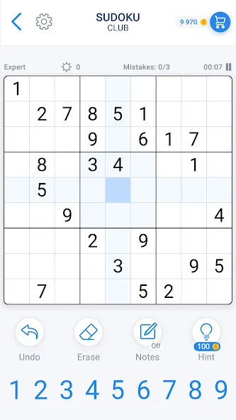 Sudoku Game - Daily Puzzles  [МОД Бесконечные монеты] Screenshot 5