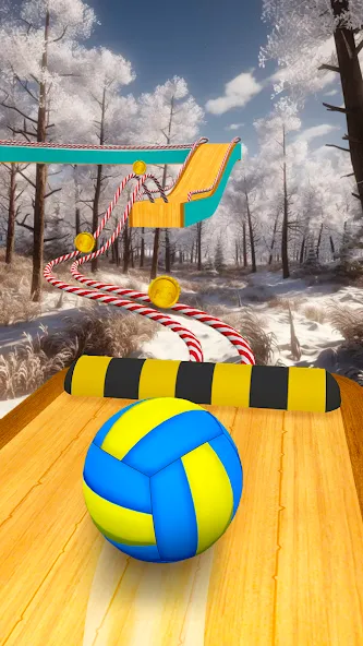 Fast Ball Jump - Going Ball 3d (Скай Болл Джамп)  [МОД Много денег] Screenshot 4