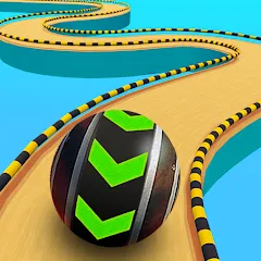 Скачать взлом Fast Ball Jump - Going Ball 3d (Скай Болл Джамп)  [МОД Много денег] на Андроид