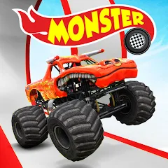 Скачать взлом Monster Truck Crush (Монстр Трак Стант)  [МОД Mega Pack] на Андроид